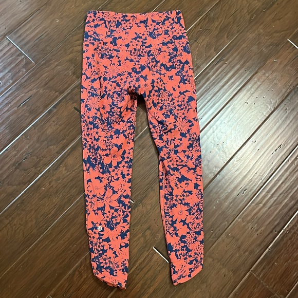 Lululemon All You Do Tight *25" Efflorescent Dark Canyon Onyx Blue Size 6 - Picture 7 of 9